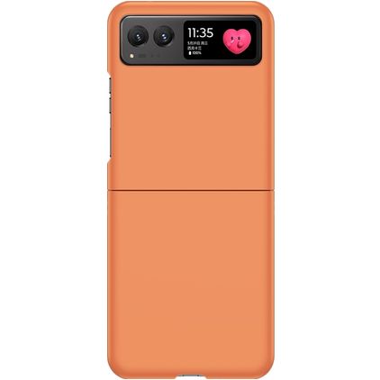 Mobigear Colors Motorola Razr 40 Plastique rigide Coque arrière - Orange
