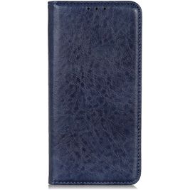 Mobigear Classic Elegance Housse Samsung Galaxy S22 Ultra Etui Porte-Monnaie - Bleu
