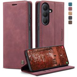 CaseMe 013 Housse Samsung Galaxy S26 Plus Etui Porte-Monnaie - Rouge