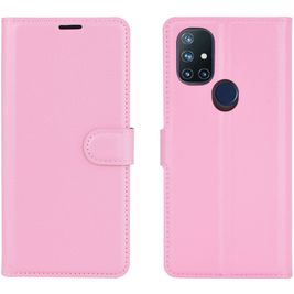 Mobigear Classic Housse OnePlus Nord N10 5G Etui Porte-Monnaie - Rose
