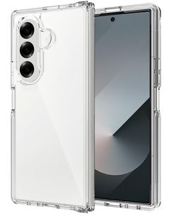 Mobigear Crystal Coque Transparente Samsung Galaxy Z Fold 8 Ultra Coque arrière Rigide - Transparent