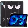 Mobigear Tri-Fold Coque iPad 10 (2022) Etui - Do Not Touch