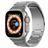Mobigear Perth Bracelet Titane Apple Watch Fermeture boucle déployante - 49/46/45/44 mm - Gris sidéral