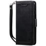 Mobigear Two Tone Housse iPhone SE (2020) Etui Porte-Monnaie - Noir