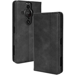 Mobigear Sensation Housse Sony Xperia Pro-I Etui Porte-Monnaie - Noir