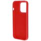 Mobiparts Coque iPhone 14 Pro Coque arrière en Silicone - Scarlet Red