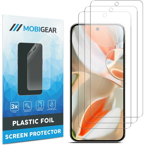 Mobigear Google Pixel 10 Pro Protection d'écran Film - Compatible coque (Lot de 3)