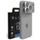 Elite iPhone 17 Pro Aluminium Protection caméra - Compatible coque - Argent