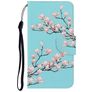 Mobigear Design Housse Huawei P40 Lite E Etui Porte-Monnaie - Fleur
