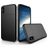 Mobigear Card Coque iPhone XS Coque arrière Rigide Anti-Chocs avec Porte-Cartes - Noir