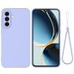 Mobigear Rubber Touch Coque Samsung Galaxy A56 Coque arrière en Silicone - Violet