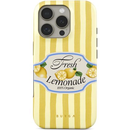 Burga Tough iPhone 16 Pro MagSafe Plastique rigide Coque arrière Antichoc - Frizzante