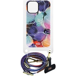 MIO Lanyard - Cordon de téléphone universel ajustable - Flowers