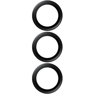 PanzerGlass Ceramic Hoops Samsung Galaxy S26 Plus Verre trempé Protection Objectif Caméra - Compatible Coque - Noir