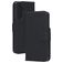 Mobiparts Housse Samsung Galaxy A36 Etui en Cuir Véritable Porte-Monnaie - Noir