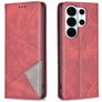 Mobigear Rhombus Slim Housse Samsung Galaxy S26 Ultra Etui - Rouge