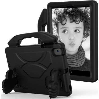Mobigear Thumbs Up Coque iPad Mini 2 (2013) Coque de tablette pour enfants avec Poignée Enfants en EVA - Noir
