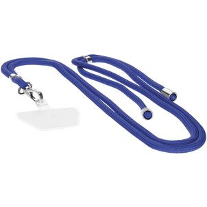 Mobiparts Phonecord - Cordon de téléphone universel ajustable - Bleu