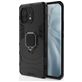 Mobigear Armor Ring Coque Xiaomi Mi 11 Coque arrière Rigide Anti-Chocs avec Anneau-Support - Noir
