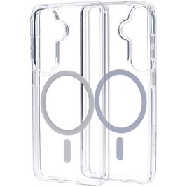 Mobiparts Hardcover Coque Transparente Samsung Galaxy S26 MagSafe Coque arrière Rigide - Transparent