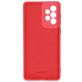 Mobiparts Coque Samsung Galaxy A73 Coque arrière en Silicone - Scarlet Red