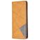 Mobigear Rhombus Slim Housse POCO M4 Pro 5G Etui - Cognac