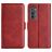 Mobigear Slim Magnet Housse Motorola Edge (2022) Etui Porte-Monnaie - Rouge