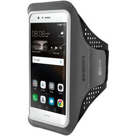 Mobiparts Comfort Fit Brassard Téléphone Huawei P9 Lite (2016) Brassard Coque de Sport en Neoprène - Noir