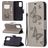 Mobigear Butterfly POCO M3 Étui Portefeuille - Gris