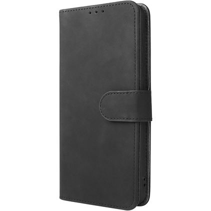 Mobigear Retro Motorola Moto E20 Étui Portefeuille - Noir
