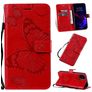 Mobigear Butterfly Housse iPhone 11 Etui Porte-Monnaie - Rouge