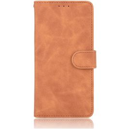 Mobigear Retro Housse OnePlus Nord Etui Porte-Monnaie - Cognac