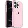 Mobigear Crystal Coque iPhone 15 Pro Coque arrière Rigide - Rose