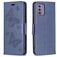 Mobigear Butterfly Housse Nokia G42 Etui Porte-Monnaie - Dark Blue