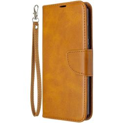 Mobigear Excellent Huawei Y6p Étui Portefeuille - Cognac