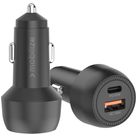Mobilize - Double USB / USB-C Chargeur voiture Power Delivery 48W - Noir