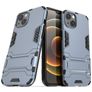 Mobigear Armor Stand Coque iPhone 13 Coque arrière Rigide Anti-Chocs avec Support Amovible - Bleu