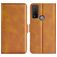 Mobigear Slim Magnet TCL 20 R 5G Étui Portefeuille - Cognac