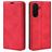 Mobigear Retro Slim Housse Samsung Galaxy A27 Etui Porte-Monnaie - Rouge