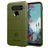 Mobigear Rugged Shield LG K51s TPU souple Coque arrière Antichoc - Vert