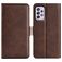 Mobigear Slim Magnet Housse Samsung Galaxy A73 Etui Porte-Monnaie - Marron