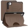 Mobigear Magnetic Folio Coque iPad Pro 11 Pouces (2025) Etui + Porte-crayon - Marron