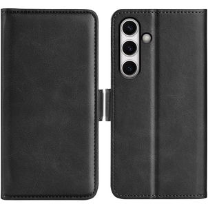 Mobigear Slim Magnet Housse Samsung Galaxy S24 FE Etui Porte-Monnaie - Noir