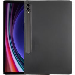 Mobigear Ultra Thin Coque Samsung Galaxy Tab S9 Plus Mince Coque arrière en en TPU Souple - Noir