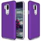 Mobigear Antislip Coque LG G7 ThinQ Coque arrière Rigide Anti-Chocs - Violet