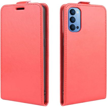 Mobigear OPPO Reno 4 Étui à rabat - Rouge