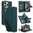 Mobigear Wallet Housse iPhone 15 Pro Etui Porte-Monnaie - Vert