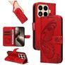 Mobigear Butterfly Housse Xiaomi 15T Pro Etui Porte-Monnaie - Rouge
