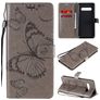 Mobigear Butterfly Housse LG V60 ThinQ Etui Porte-Monnaie - Gris