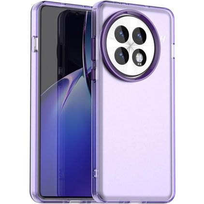 Mobigear Crystal OnePlus 13 Plastique rigide Coque arrière - Violet